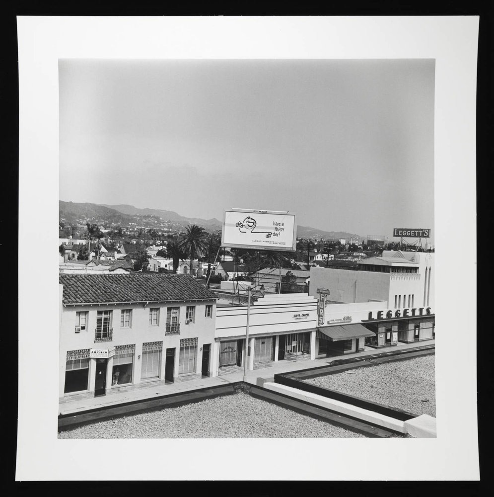 Ed Ruscha Leggett’s (Rooftops Series #3), 1961 / 2004